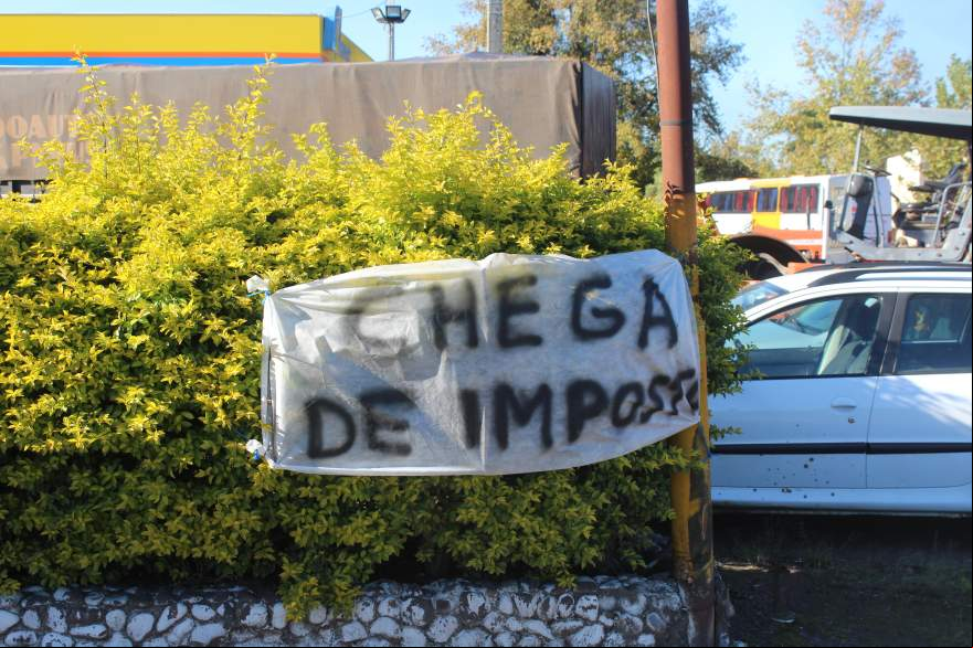 Manifestação em Candelária