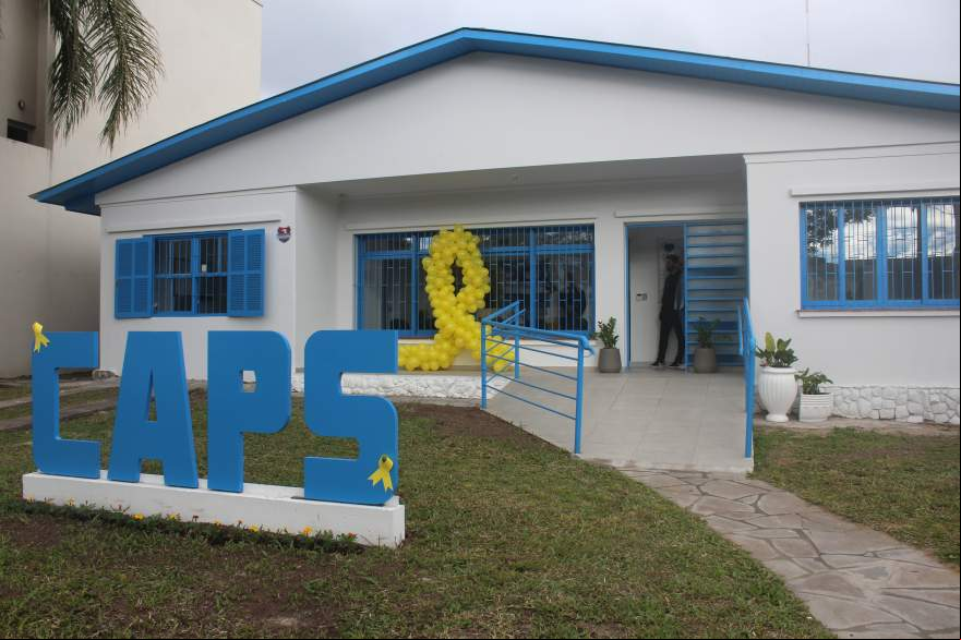 O Caps de Candelária fica na Av. Mal. Deodoro, 445 (Foto: Arthur L. Mallmann | Folha de Candelária)