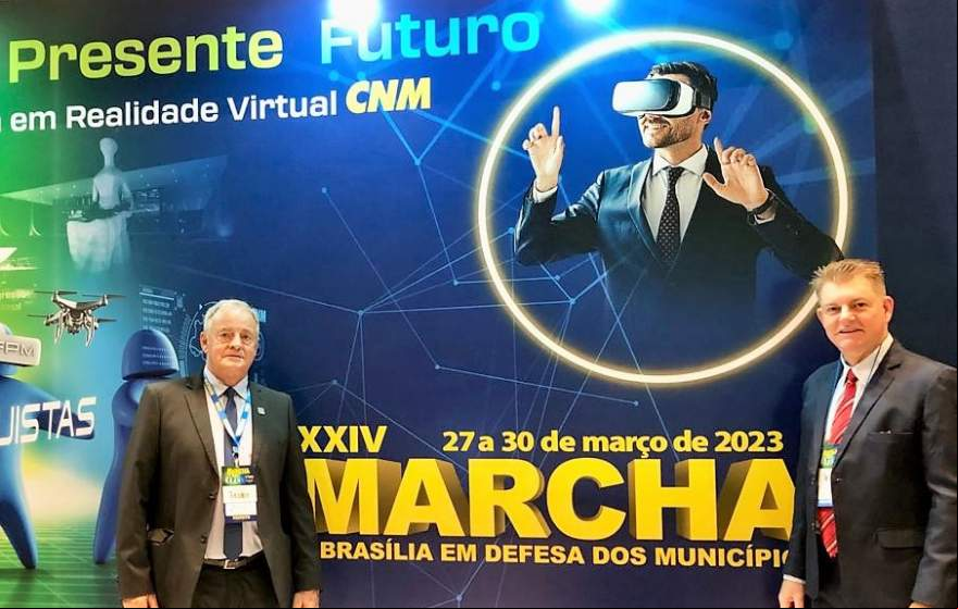 Representantes do Executivo comparecem à Marcha dos Prefeitos | Prefeitura / Divulgação